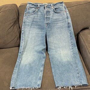 Citizens of Humanity Ayla Crop Wide Leg Denim